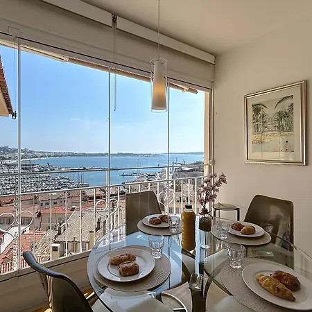 Suquet Stunning Sea View Bright Prime Quiet Location Cannes