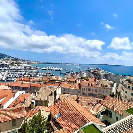 Suquet Stunning Sea View Bright Prime Quiet Location Cannes